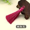 Estilo antigo Soft Chinese Knot Tassel borla diy jóias acessórios carro pendurado saco pingente estilo étnico artesanato pingente orelha