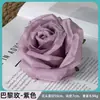 Flores artificiales de tono morado, abanico de novia, linterna de festival, pasador DIY, birrete de graduación, kit de materiales para tocado