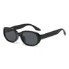 Gafas de sol elegantes de montura pequeña 2025 para mujer, Gafas de sol ovaladas retro de alta gama, Gafas de sol de moda estilo callejero