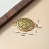 Nueva Cadena de Cintura Metálica Electroplateada con Decoración para Vestido para Mujer Estilo Retro Bohemio Étnico Cinturón para Vestido