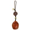 Colgante vintage lobular de sándalo rojo delfín rico concha koi cadena para teléfono móvil accesorios para mochila llavero colgante de caoba