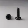 Parafusos Auto-Travantes de Cabeça Cilíndrica com Fenda Cruzada e Dente Triangular Din7500Ce Grau 8.8 Parafusos de Cabeça Cilíndrica de Alta Resistência