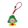 Lanyard con Figura de Muñeco de Navidad Original Tengyi Colgante Decorativo Versátil Muñeco Mochila Accesorios Colgantes de Felpa Lindos
