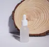 Estoque Pronto de Fábrica Atacado Frascos conta-gotas Foscos de 15ml Frascos conta-gotas para Amostras Cosméticas Frascos conta-gotas para Óleos Essenciais Frascos de Vidro