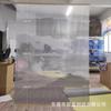 Decoración de fondo de marea nacional de estilo europeo chino, texto de gasa, manto de gasa de caligrafía, accesorios de fotografía antiguos, accesorios de boda para centro comercial