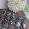 Pulsera de accesorios con colgante de caja de zorro de nueve colas de concha negra natural