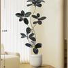 Plantas Verdes Simuladas, Árboles Falsos de Goma, Plantas Grandes en Maceta para Salas de Estar, Plantas Verdes Biónicas Grandes de Interior de Alta Gama, Plantas Decorativas para Oficina