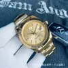 Novo Relógio da Série Datejust, Relógio Mecânico Totalmente Automático, Relógio Datejust de Três Ponteiros com Mostrador Texturizado, Calendário e Recursos Luminosos para Homens