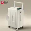 Maleta con Asa Ancha para Mujer, Gran Capacidad, Maleta de Viaje Multifuncional, Resistente y Duradera, Maleta de Viaje con Protección de Contraseña y Ruedas Universales para Hombre