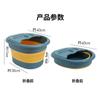 Cubo para Pedicura Plegable Almacenamiento Hogareño Cubo para Pedicura Masaje Palacio de la Salud Cubeta para Pedicura Fría Medicina China Cubeta para Pedicura por Encima de la Pantorrilla
