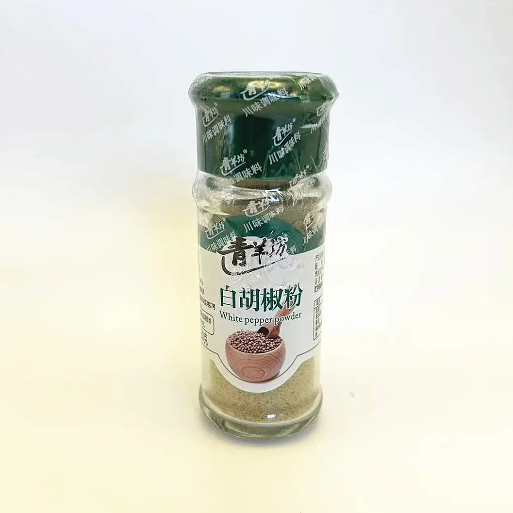 青羊坊圆瓶装白胡椒粉24g0_