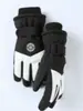 Guantes de Esquí de Invierno para Hombres y Mujeres, Cortavientos para Exteriores, Forrados de Felpa, Engrosados, Cálidos, Compatibles con Pantalla Táctil, Antideslizantes, para Actividades en la Nieve y Ciclismo, con Puños Ajustables