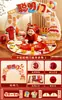 Porta Inteligente de Primeiro Aniversário do Bebê, Itens de Presente para Aniversário de Um Ano, Adereços para Passar pela Porta Inteligente, Atmosfera para Fotos, Decoração em Placa de KT
