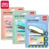 Deli 0456 Stapler Set Bonito Cartoon Stapler Mini Pequeno Grampeador Estudante Papelaria Atacado