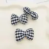 Nuevos Accesorios para el Cabello de Lazo Rojo a Cuadros, Pinzas para el Cabello, Materiales Hechos a Mano, Ropa, Juguetes, Accesorios y Materiales en Stock para Venta al Por Mayor