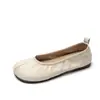 Zapatos de Salón Bajos Retro Franceses para Mujer 2026 Otoño Nuevos Zapatos Planos con Faldas Estilo Ballet Mary Janes Zapatos de Noche