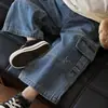 Pantalones Vaqueros para Niños, Estilo Coreano, Pantalones Cargo Sueltos Versátiles, Marca Trendy para Bebés, Pantalones Rectos Casuales de Otoño para Niños, Primavera y Otoño