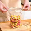 Frasco Sellado de Grado Alimenticio, Caja Sellada de Té Aromático, Frasco de Almacenamiento, Conservador de Cocina para el Hogar, Caja Transparente para Almacenamiento de Granos