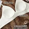 Sutiã floral sem costura para mulheres com seios pequenos, oferece suporte e junta os seios laterais, previne a flacidez, sem bojos vazios, estilo fino para o verão
