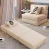 Sofá perezoso tatami silla individual de ocio reclinable para espacios pequeños, cama plegable para balcón, sofá cama de doble uso, silla perezosa