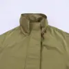 Atacado Transfronteiriço Outono 2025 Nova Moda Europeia e Americana Casual Parka com Bolso Grande Versátil Solta Jaqueta Feminina