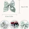 Nuevo comercio exterior hecho a mano para niños uso diario moda coreana pasador de lazo accesorios para el cabello tela dulce tocado no daña el cabello