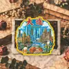 Imanes de Nevera de Acrílico de la Ciudad de Dalian, Hangzhou, Shanghái, Pekín Monumentos Turísticos Atractivos Souvenirs Culturales y Creativos