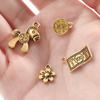 Estilo Retro Creativo, Anillo de Enriquecimiento Inmediato, Pendientes, Collar, Accesorios de Joyería de Moda para Mujer con un Toque Retro Artístico