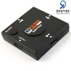 Conmutador HDMI cuadrado tres en uno de salida conmutador HDMI tres a uno convertidor HDMI tres en uno de salida
