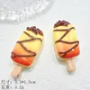 Novos Acessórios de Picolé de Resina de Sorvete DIY Cola de Creme Atacado Patch de Brinquedo Alimentício Pingente para Capa de Celular Material de Decoração