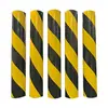 Película reflectante a base de aluminio amarilla y negra para señalización de entrada de túneles, pegatinas para barreras de puentes, pegatinas para postes de advertencia y tiras reflectantes de seguridad para visibilidad nocturna