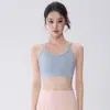 Novo Estilo Lindo Top de Yoga com Costas Vazadas para Mulheres, Sutiã Esportivo Respirável de Corte Justo, à Prova de Impacto, Anti-Queda, para Corrida e Fitness