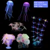 Ventas Directas de Fábrica Tanque de Peces Paisajismo Acuario Decoración Set de Corales Flotante Luminoso Medusa Falsa Tanque de Peces Acuario Adornos