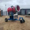 Máquina de Fabricación de Nieve con Control Remoto Giratorio de 360 Grados, Máquina de Fabricación de Nieve Grande para Estación de Esquí al Aire Libre, Máquina Móvil de Cañón para Caída de Nieve