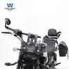 Adecuado para parabrisas, deflector de viento delantero y modificación de scooter Qianjiang Flash 350