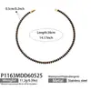 Conjunto de Pulsera y Collar de Lujo Ligero de Nicho Exquisito Estilo Ins Lleno de Diamantes de Zirconia, Joyería de Alta Gama, Acero Inoxidable Chapado en Oro de 18K