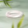 Pedra Olho de Gato Ágata Natural Alta Transparência de Gelo Chalcedony Congelado Lichia Pulseira Lua Branca Azul Geleira Violeta Pó de Ouro Champagne