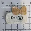 Venta Directa de Fábrica de Etiquetas Tejidas de Dibujos Animados de Línea Especial, Etiquetas Bordadas con Borde Cerrado, Accesorios para Ropa, Decoraciones para Zapatos y Sombreros, y Decoraciones para Bolsas