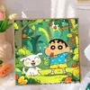 Pintura de Diamantes para Niños Kuromi Hecho a Mano DIY Pintura de Pegatinas de Diamantes Sanrio Pintura de Diamantes con Diamantes Completos 5D Tamaño Pequeño