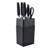 Juego de Cuchillos, Juego de Siete Piezas, Cuchillo de Cocina Doméstico de Acero Inoxidable, Cuchillo de Chef, Juego Combinado de Cuchillos para Frutas, Venta al por Mayor de Cuchillos de Cocina
