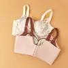 Nuevo sujetador push-up de lujo ligero, grosor medio, copa B para mujer, con parte superior fina y parte inferior gruesa, anti-flacidez, soporte lateral para el pecho y diseño ajustable