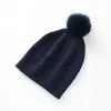 Gorro de Punto Mezclado con Lana Otoño e Invierno Nuevo Moda Femenina Casual Protección para las Orejas Gorro de Montón Cálido Moda Gorro de Lana