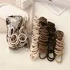Elástico de Borracha Sem Costura de Alta Elasticidade para Mulheres, Laço de Cabelo, Coque, Aro de Cabelo, Acessórios de Cabeça, Laço de Cabelo, Sem Danos ao Cabelo, Sem Marcas, Prendedor de Cabelo, Acessórios de Cabelo