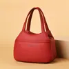 Bolsa Estilo Coreano 2026 Nova Moda de Verão Bolsa de Palha de Cesta Bolsa de Mão Simples com Textura de Couro Macio Bolsa de Ombro Único Tipo Balde para Mulheres