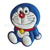 Hebilla de zapato de la serie Doraemon, decoración de zapatos con flores, dibujos animados, lindos zapatos con agujeros de venta transfronteriza, PVC desmontable.