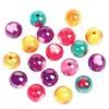 Cuentas Sueltas Acrílicas de Color Sólido con Recubrimiento Metálico en Forma de Corazón con Agujero Pasante para Accesorios de Joyería Hechos a Mano DIY Materiales DIY Cuentas al Por Mayor
