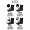 Botas de Combate 007 Puntera de Acero Antimpacto Transpirables Impermeables Antideslizantes Resistentes al Desgaste Amortiguadoras para Exteriores Entrenamiento Militar Tácticas Calzado de Seguridad de Caña Alta