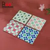 Quanzhou Cultural y Creativo Sur de Fujian Posavasos de Azulejo Cerámica Esteras Aislantes de Calor Manteles de Mesa Hogar Anti-quemaduras Posavasos para Tazas de Agua Regalos de Viaje