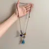 Cadena para Clavícula con Borla Apilable para Mujer, Collar Multicapa 2026 Nuevo, Gargantilla, Cadena para el Cuello, Estilo de Nicho de Lujo Ligero de Alta Gama