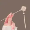 Accesorios para el Cabello de Año Nuevo Borla Lámpara de Palacio Cabello Pasador de Cabello Pasador de Cabello Luminoso de Alta Calidad Tocados Antiguos para Mujer Accesorios Combinables Diarios Hanfu